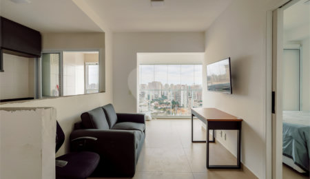 Apartamento à venda ou para alugar com 1 quarto em Vila Gertrudes, São Paulo, SP