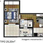 Apartamento à venda com 1 quarto em Santana, São Paulo, SP