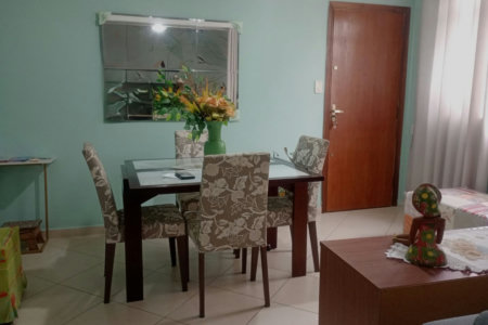 Apartamento com 2 dormitórios à venda, 65 m² por R$ 430.000,00 - Aparecida - Santos/SP