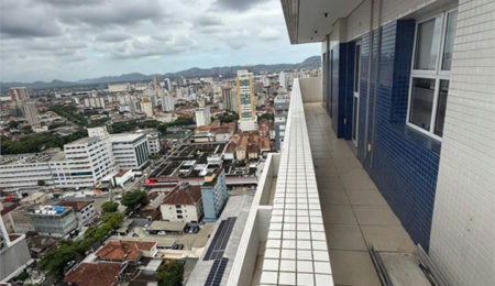 Sala Comercial para venda e locação, Boqueirão, Santos - SA0048.