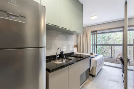 Studio à venda ou para alugar com 1 quarto em Moema, São Paulo, SP