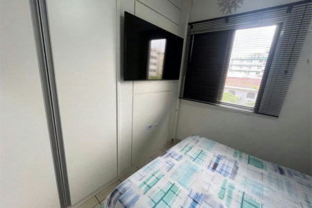 Apartamento com 2 dormitórios à venda, 64 m² por R$ 360.000,00 - Jardim Praiano - Guarujá/SP