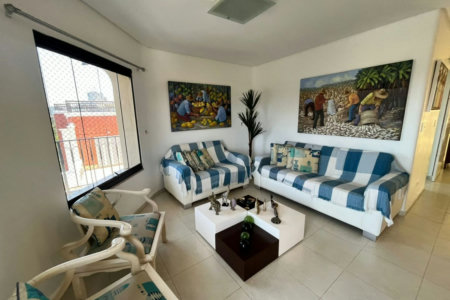Apartamento com 3 dormitórios à venda, 120 m² por R$ 930.000,00 - Balneário Cidade Atlântica - Guarujá/SP