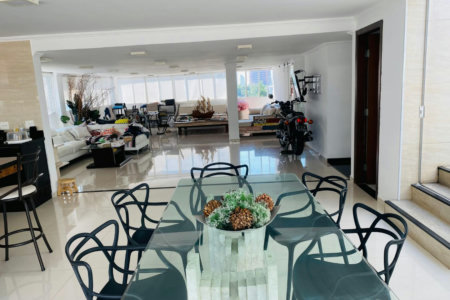 Cobertura com 5 dormitórios à venda, 406 m² por R$ 3.500.000,00 - Aparecida - Santos/SP