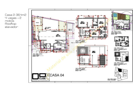 Casa à venda com 3 suítes no condomínio Cube Jardim Guedala, São Paulo - SP