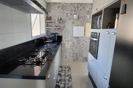 Apartamento com 3 dormitórios à venda, 100 m² por R$ 1.450.000,00 - José Menino - Santos/SP