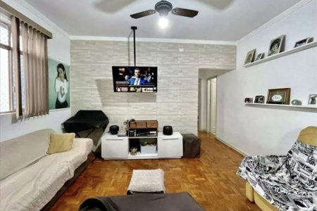 Apartamento à venda, 75 m² por R$ 380.000,00 - Encruzilhada - Santos/SP