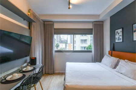 Apartamento à venda com 1 quarto em Pinheiros, São Paulo, SP