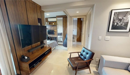 Apartamento à venda ou para alugar com 2 quartos, sendo 1 suíte, em Brooklin Paulista, São Paulo, SP