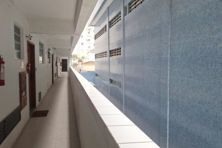 Apartamento com 1 dormitório à venda, 48 m² por R$ 372.000,00 - Aparecida - Santos/SP