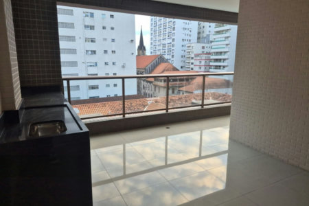 Apartamento com 3 dormitórios à venda, 210 m² por R$ 1.650.000,00 - Boqueirão - Santos/SP