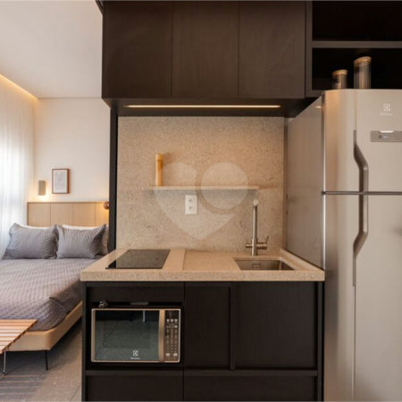 Apartamento à venda com 1 quarto em Pinheiros, São Paulo, SP