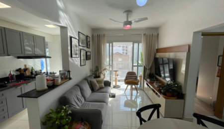 Apartamento com 2 dormitórios à venda, 74 m² por R$ 1.049.000,00 - Gonzaga - Santos/SP