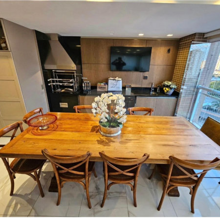 Apartamento mobiliado alto padrão, para venda ou locação, com 4 suítes e 4 vagas, em condomínio-clube no Ipiranga!