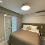 Apartamento 1 suíte com closet, 1 vaga demarcada, Embaré, Santos