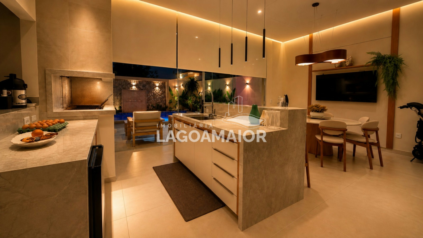 Casa à venda com 3 quartos, sendo 3 suítes, em Santos Dumont, Três Lagoas - MS