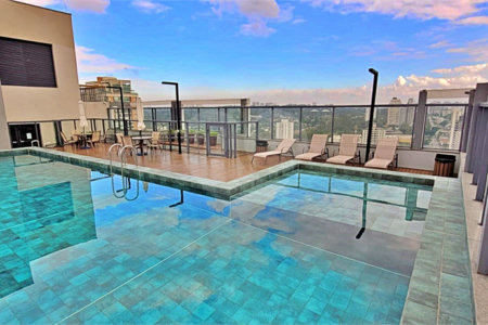 Apartamento à venda com 1 quarto em Brooklin Paulista, São Paulo, SP