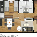 Apartamento à venda com 2 quartos, sendo 1 suíte, em Vila Galvão, Guarulhos, SP