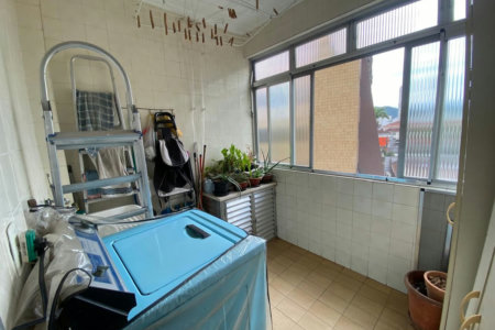 Apartamento com 2 dormitórios à venda, 134 m² por R$ 550.000,00 - Encruzilhada - Santos/SP