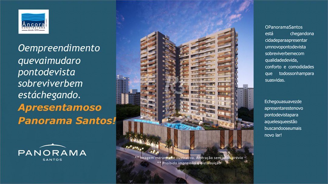 Apartamento Residencial à venda, Encruzilhada, Santos - AP1060.