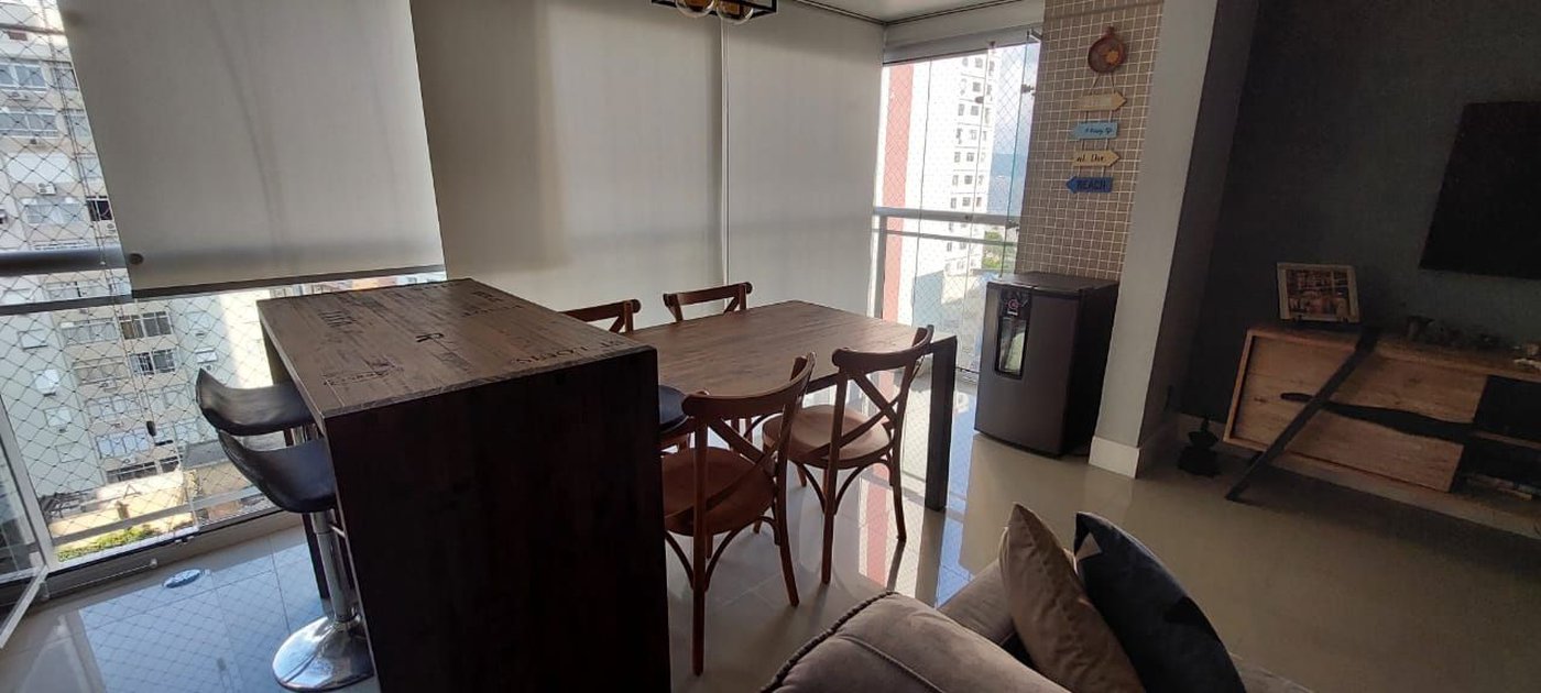 Apartamento com 3 dormitórios à venda, 100 m² por R$ 1.450.000,00 - José Menino - Santos/SP