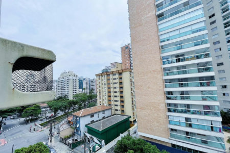 Apartamento com 3 dormitórios à venda, 118 m² por R$ 850.000,00 - Embaré - Santos/SP