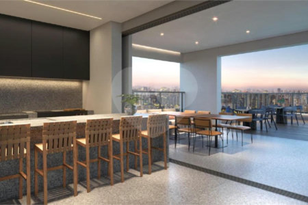 Studio à venda com 1 quarto em Brooklin Paulista, São Paulo, SP