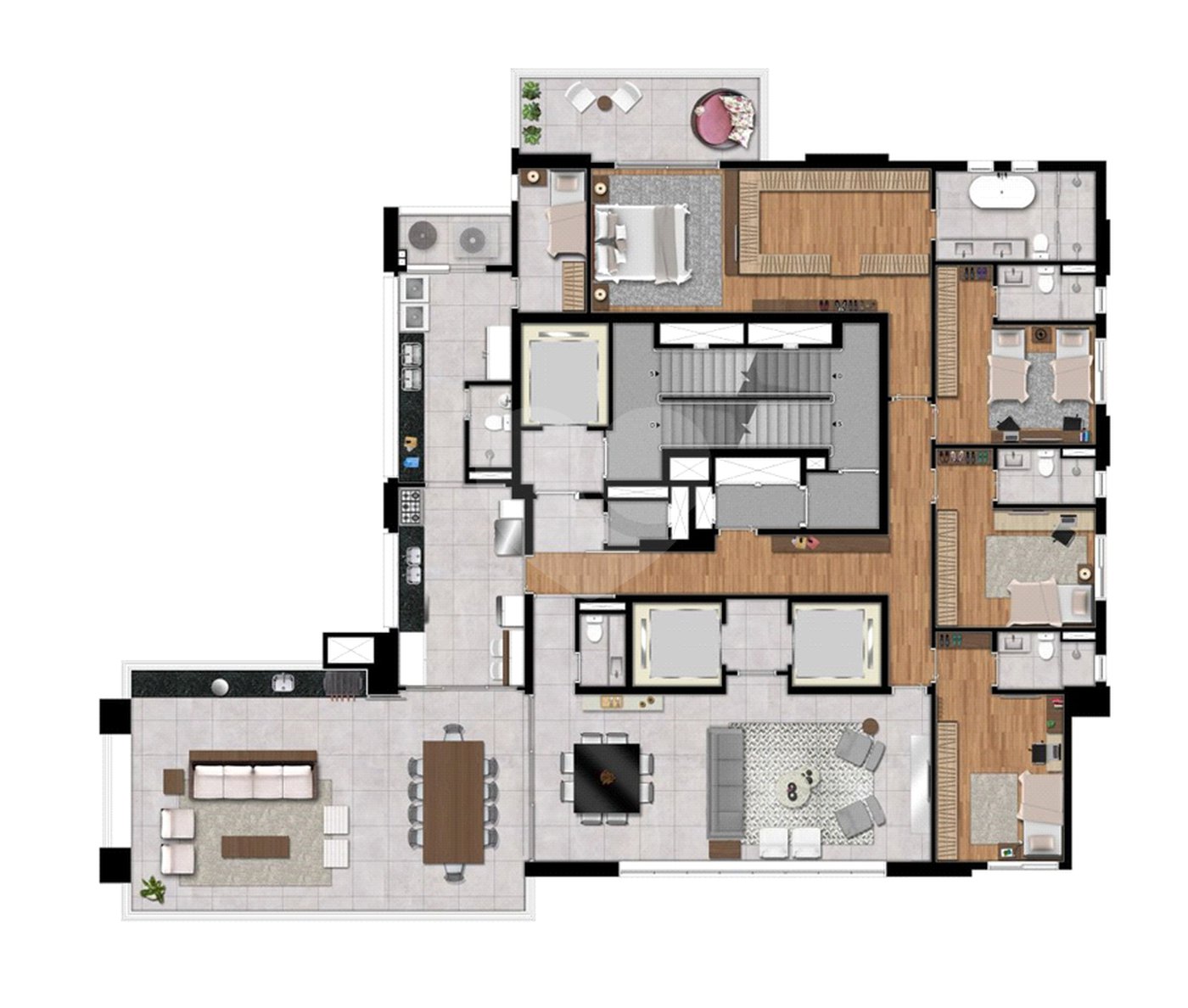 Apartamento à venda com 4 suítes em Vila Gomes Cardim, São Paulo, SP