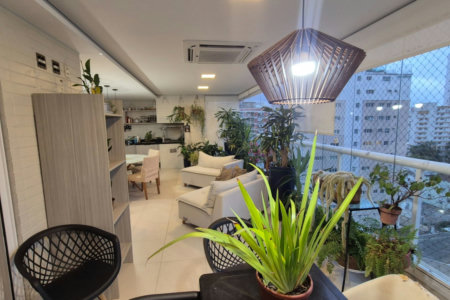 Apartamento com 3 dormitórios à venda, 167 m² por R$ 2.600.000,00 - Boqueirão - Santos/SP