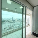 Sala para locação Domo Business 101 m - 2 vagas - Sala com divisórias, ar condicionado e banheiro.