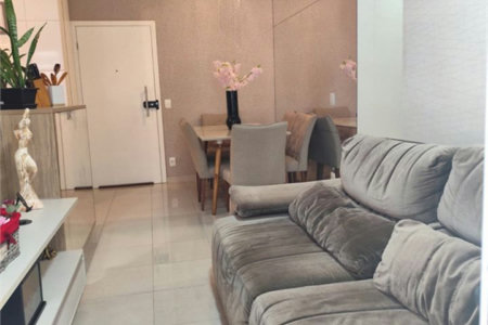 Apartamento com 2 dormitórios à venda, 64 m² por R$ 650.000,00 - Marapé - Santos/SP