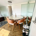 Apartamento á venda MOBILIADO com 128m², 3 suítes, 2 vagas, no centro de Santo André