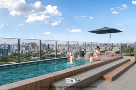 Cobertura à venda com 2 suítes em Pinheiros, São Paulo, SP