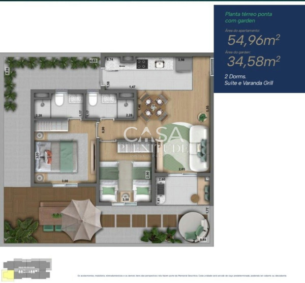 Apartamento 89m² 3
