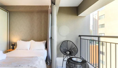 Apartamento à venda com 1 suíte em Indianópolis, São Paulo, SP