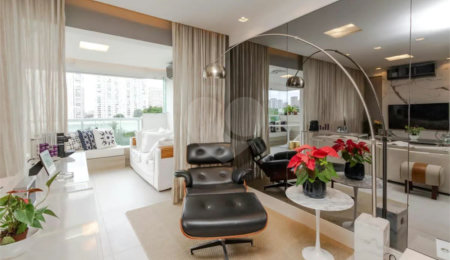 Apartamento à venda ou para alugar com 2 suítes em Santo Amaro, São Paulo, SP