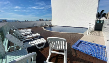 Apartamento com 1 dormitório à venda, 42 m² por R$ 430.000,00 - Marapé - Santos/SP
