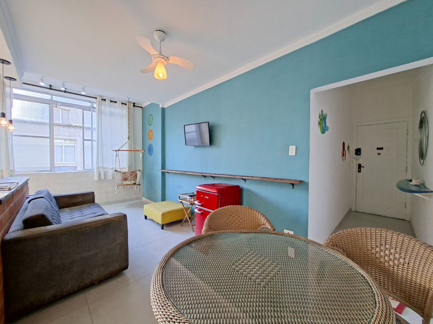 Apartamento com 1 dormitório à venda, 52 m² por R$ 450.000,00 - Aparecida - Santos/SP