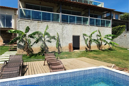 Casa à venda com 4 suítes em Praia Rasa, Armação dos Búzios, RJ