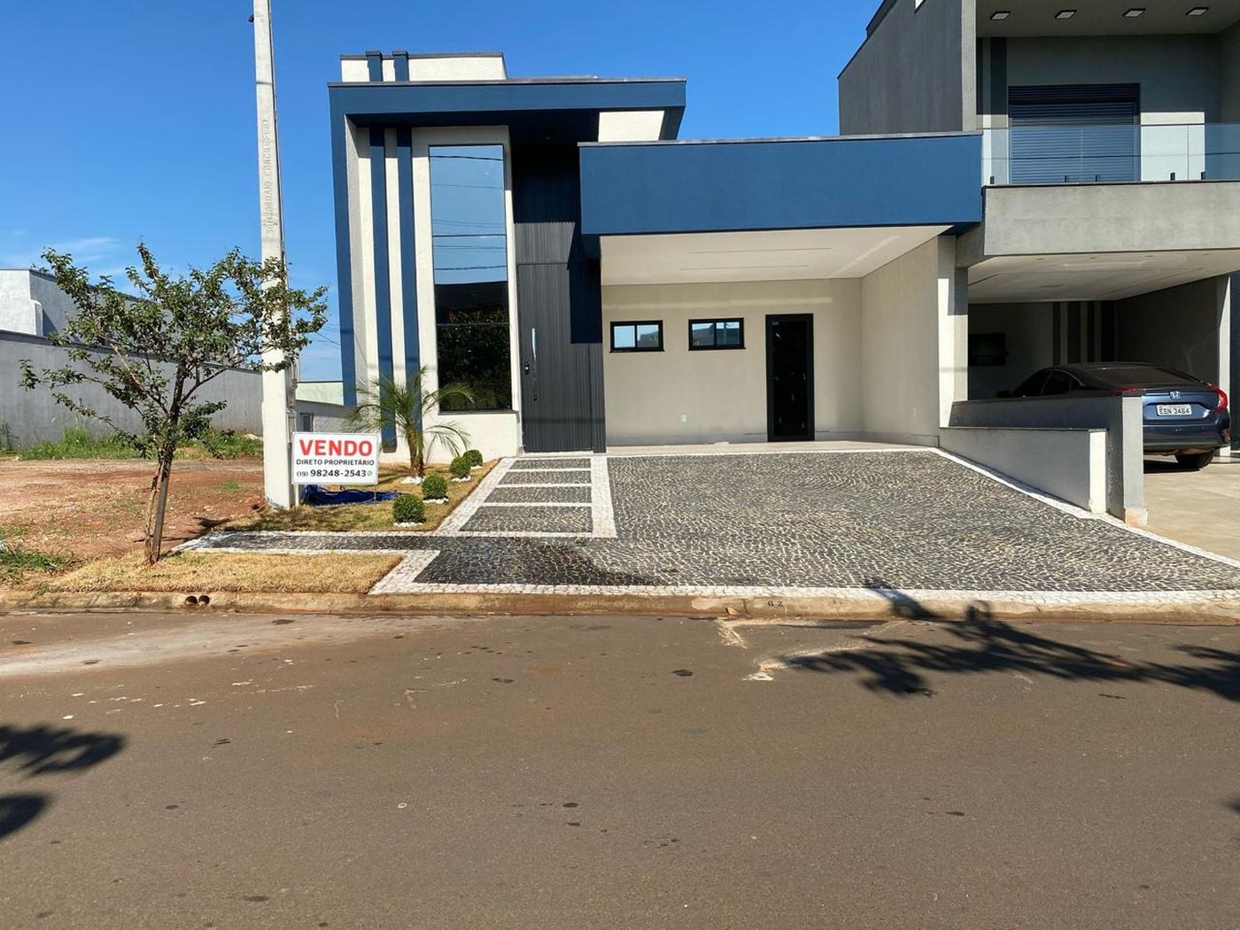 Casa à venda com 3 quartos, sendo 1 suíte, no condomínio Terras da Estancia, Paulínia- SP