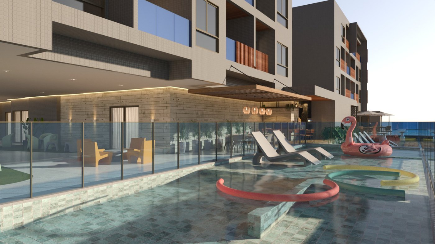 Studio à venda, na planta, na praia de Jatiuca, em Maceió - AL