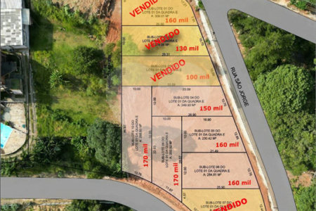 Terreno à venda em Jardim Paraíso da Usina, Atibaia, SP