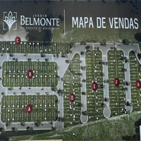 Terreno à venda no condomínio Residencial Jardim Belmonte, Indaiatuba - SP