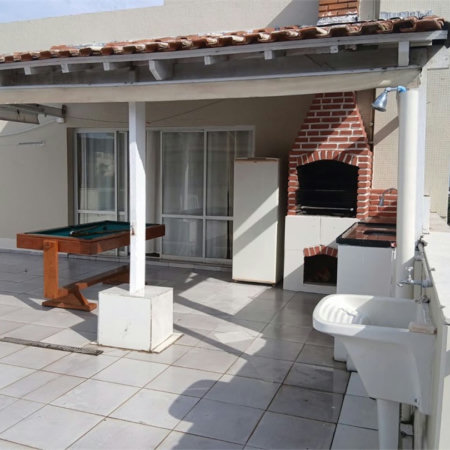 Cobertura com 3 dormitórios à venda, 112 m² por R$ 435.000,00 - Loteamento João Batista Julião - Guarujá/SP