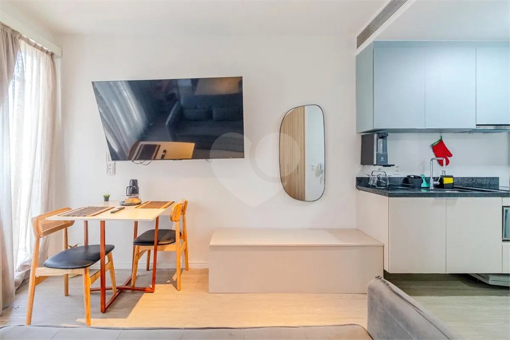 Apartamento à venda com 1 quarto em Pinheiros, São Paulo, SP