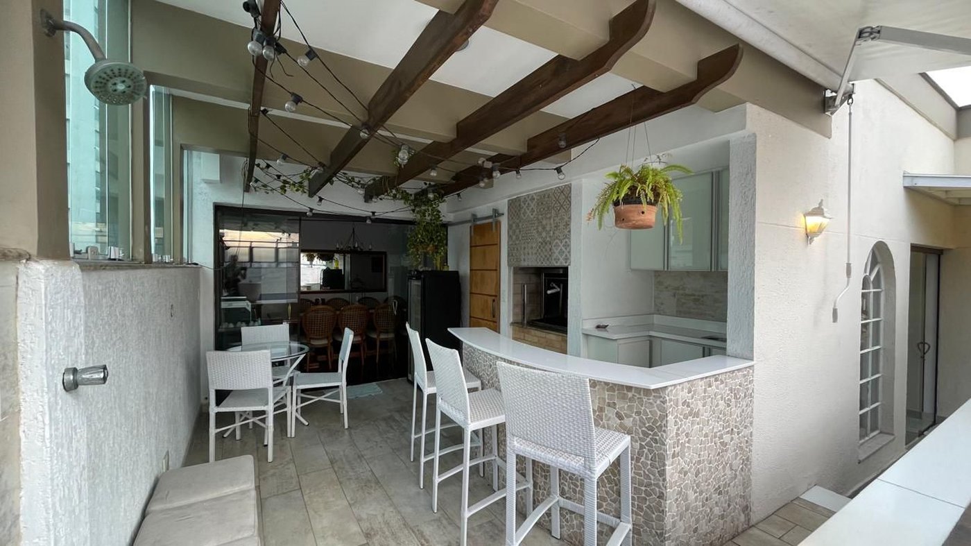 Cobertura à venda, 348 m² por R$ 3.900.000,00 - Aparecida - Santos/SP