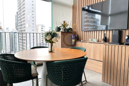 Apartamento à venda com 1 quarto em Cerqueira César, São Paulo, SP