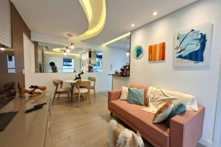 Apartamento com 2 dormitórios à venda, 82 m² por R$ 1.100.000,00 - Aparecida - Santos/SP
