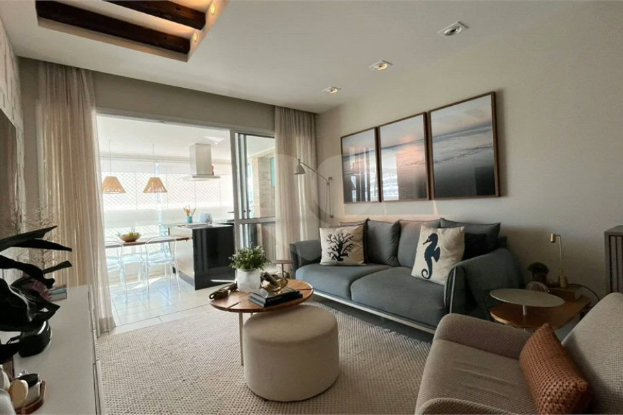 Apartamento à venda com 3 quartos, sendo 2 suítes, em Riviera de São Lourenço, Bertioga, SP