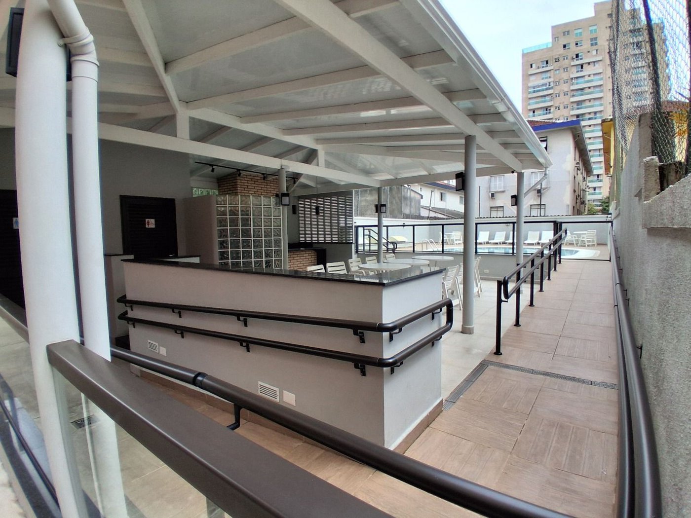 Apartamento com 3 dormitórios para alugar, 135 m² por R$ 6.500,00/mês - Pompéia - Santos/SP